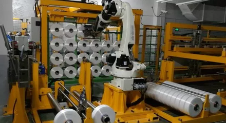 智能工廠時(shí)代已至 紡絲卷繞車間與環(huán)保色紡紗線的智能化革命